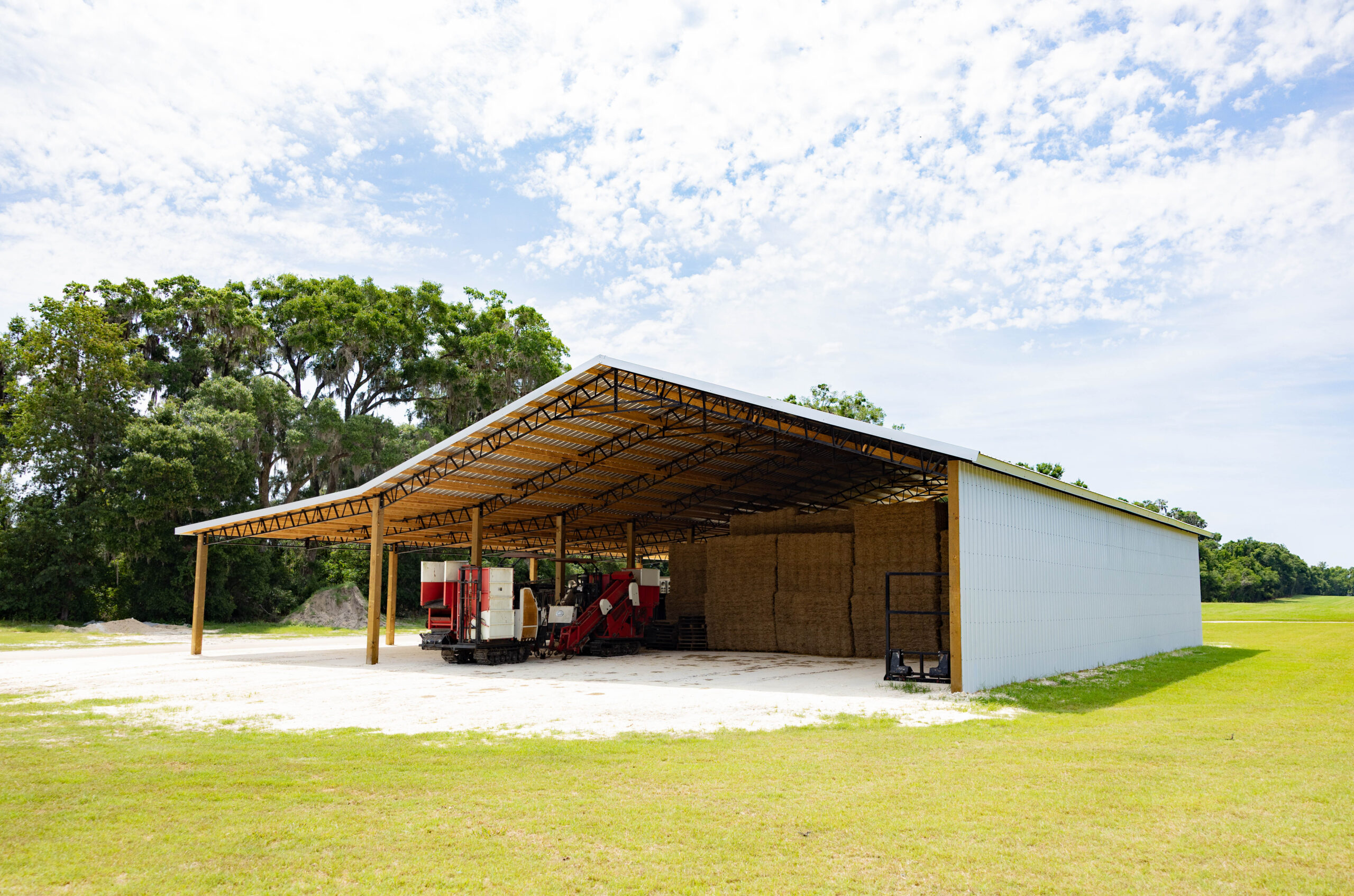 pole barn garage built by Southern Pro Fence